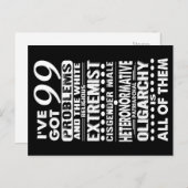 彼らはあなたが誰と一緒か知っているだろう ポストカード (正面/裏面)