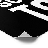 彼らはあなたの夢与えを上げないといっおもしろいた ポスター (角)