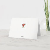 彼らはあなたの誕生日だった彼らを連れて行った カード (裏面)
