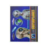 彼らはすでにここに来ている – 超惑星デザイン収集 ノートパッド (回転)