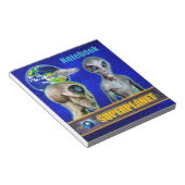 彼らはすでにここに来ている – 超惑星デザイン収集 ノートパッド (アングル)