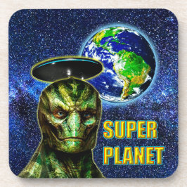 彼らはすでに来ている – 爬虫類デザイン収集 コースター