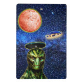 彼らはすでに来ている – 爬虫類デザイン収集 ミニクリップボード (裏面)