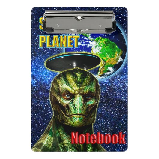 彼らはすでに来ている – 爬虫類デザイン収集 ミニクリップボード (正面)