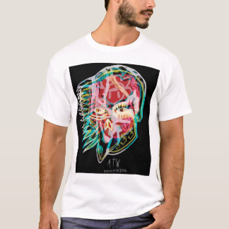 彼らはすべて黒いウィッチズのロゴ音楽バンドを見つける Tシャツ