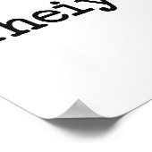 彼らはそこにいる彼らはグラマー型である ポスター (角)