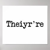 彼らはそこにいる彼らはグラマー型である ポスター (正面)