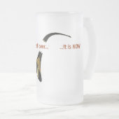 彼らはそれをありますをくまなく…考えます フロストグラスビールジョッキ (正面右)