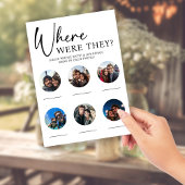 彼らはどこで結婚式を挙げた？パーティーゲーム 招待状