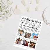 彼らはどこで ブライダルシャワーパーティー ウェディングゲーム 招待状