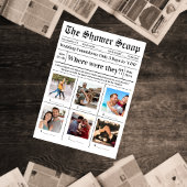 彼らはどこで ブライダルシャワーパーティー ウェディングゲーム 招待状