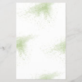 彼らはどこにいたのか ユーカリ  ブライダルシャワー ゲーム カード (裏面)