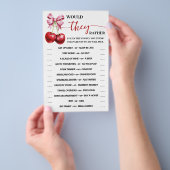 彼らはむしろさくらんぼコケットのシャワーゲームカード チラシ (ハンドル)