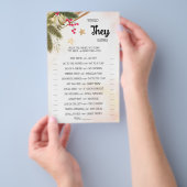 彼らはむしろクリスマスシャワーゲームカードフライヤー チラシ (ハンドル)