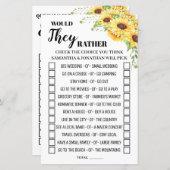 彼らはむしろゲーム英語をシャワースペインの (正面/裏面)