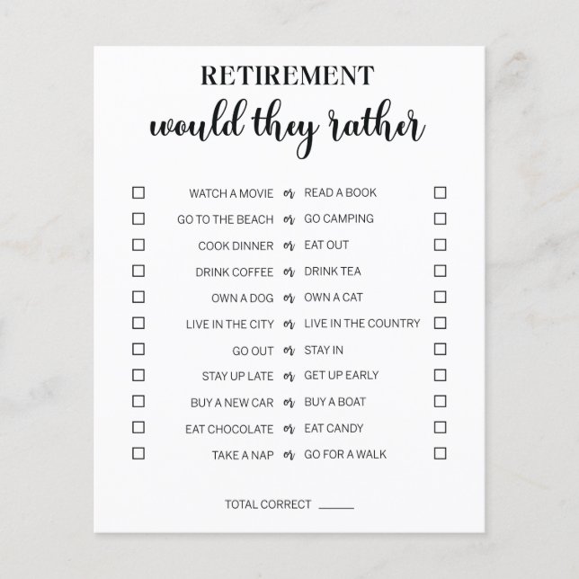 彼らはむしろ引退パーティーゲーム (正面)