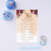 彼らはむしろ燃え立つシャワーゲームカードを チラシ (シングル)