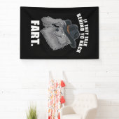 彼らはもしあなたの背骨のミームの後ろに話しおもしろいている 横断幕 (インサイチュ)