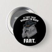 彼らはもしあなたの背骨のミームの後ろに話しおもしろいている 缶バッジ (正面&裏面)