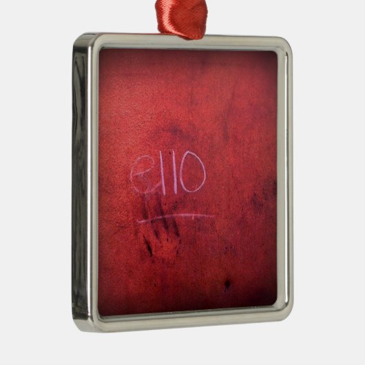 彼らはもしもし何を意味するか? メタルオーナメント (右)