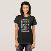 彼らはもし我々の学SPEDの方法できない先生 Tシャツ (正面フル)