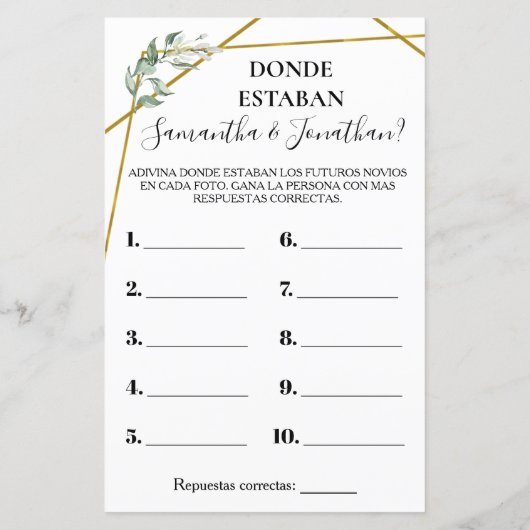 彼らはカップルがバイリンガルのゲームをどこにシャワーした (裏面)