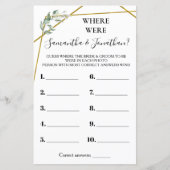 彼らはカップルがバイリンガルのゲームをどこにシャワーした (正面)