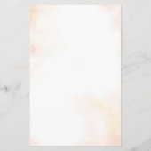 彼らはクリスマスブライダルシャワーのゲームカード チラシ (裏面)