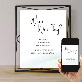 彼らはブライダルシャワーゲーム緑の洗剤だった ポスター