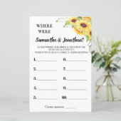 彼らはブライダルシャワー英語のゲスペインのーム (スタンド正面)