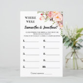 彼らはブライダルシャワー英語のゲスペインのーム (スタンド正面)