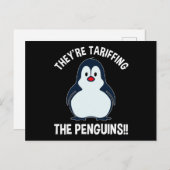 彼らはペンギンを手直ししている!! ポストカード (正面/裏面)