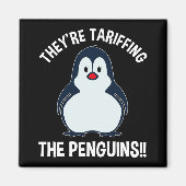 彼らはペンギンを手直ししている!! マグネット (正面)