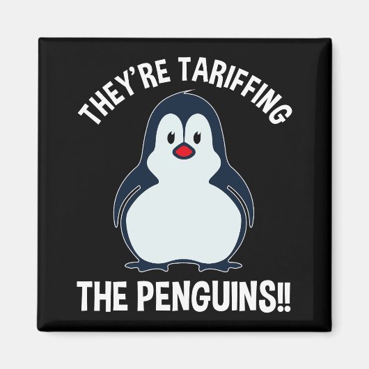 彼らはペンギンを手直ししている!! マグネット (正面)