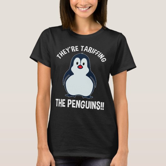 彼らはペンギンを手直ししている!! Tシャツ (正面)