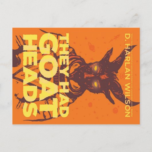 彼らはヤギの頭を持っていた ポストカード (正面)