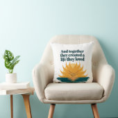 彼らは一緒に愛する生活を作った クッション (椅子)