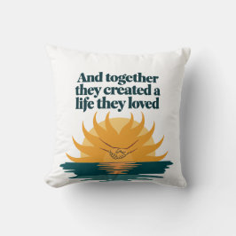 彼らは一緒に愛する生活を作った クッション