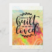 彼らは一緒に生活を築いた彼らはグリーティングカーを愛した シーズンカード (正面/裏面)