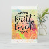 彼らは一緒に生活を築いた彼らはグリーティングカーを愛した シーズンカード (スタンド正面)