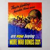 彼らは今まで以上に激しく戦っている ポスター (正面)