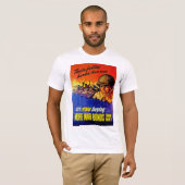 彼らは今まで以上に激しく戦っている Tシャツ (正面フル)