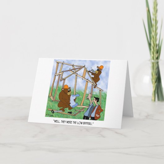 彼らは低い入札者でした カード (正面)