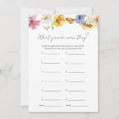 彼らは何年生だった | Bohoブライダルシャワーカード 招待状 (正面)