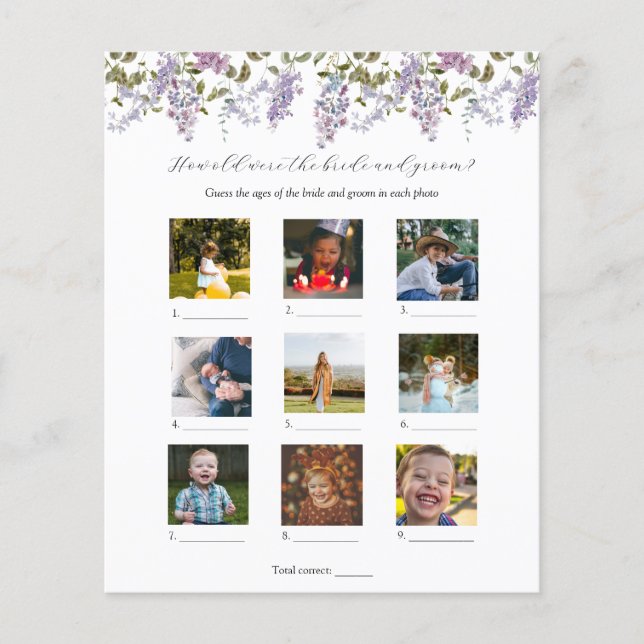 彼らは何歳だったブライダルシャワー (正面)