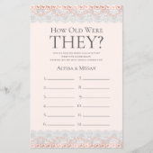 彼らは何歳だったヴィンテージ赤面レースLGBTQ (正面)