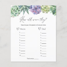 彼らは何歳の親ゲームをしていたか多肉的だ