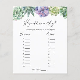 彼らは何歳の親ゲームをしていたか多肉的だ