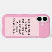 彼らは傷つく Case-Mate iPhoneケース (裏面 (横))