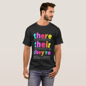 彼らは先生だおもしろい Tシャツ (正面フル)